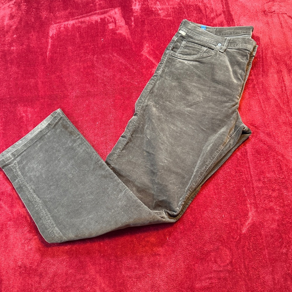 Citizens of Humanity Sid Straight Leg Corduroy Pants Mens 36 Brown 604-514‎ USA